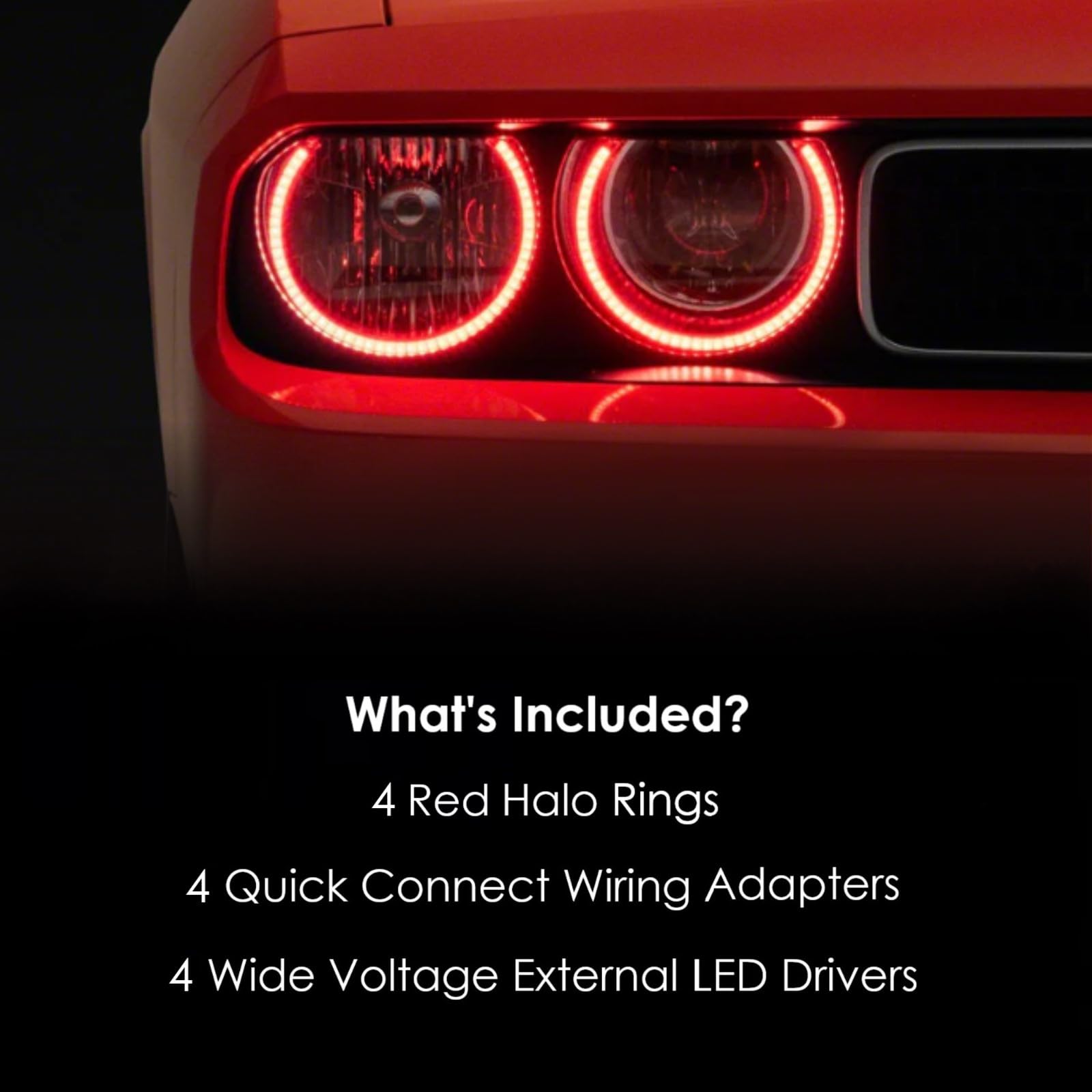 Amazon | ORACLE LIGHTING LEDヘッドライト ハロー | '08 - '14 Dodge